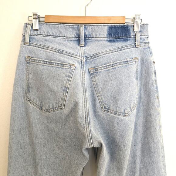 Abercrombie & Fitch '90s Relaxed High Rise Jeans Light Wash Size 27 / 4 Short - Picture 5 of 10